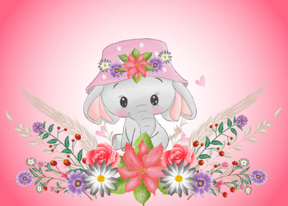 A Designer's Review of a Watercolor Baby Elephant Clipart