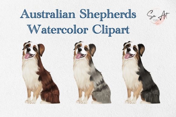 A Watercolor Aussie Graphic for Lifestyle Publishers