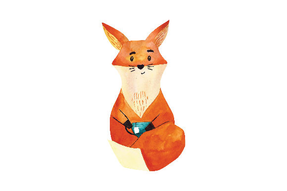 A Watercolor Fox Design Fit for Creative Hands