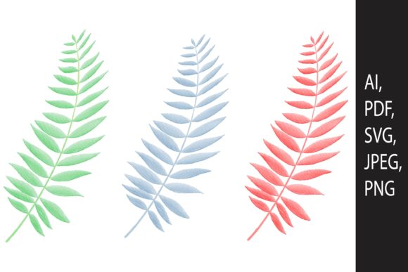 A Watercolor Leaf SVG Cut File for Elegant Brand Graphics