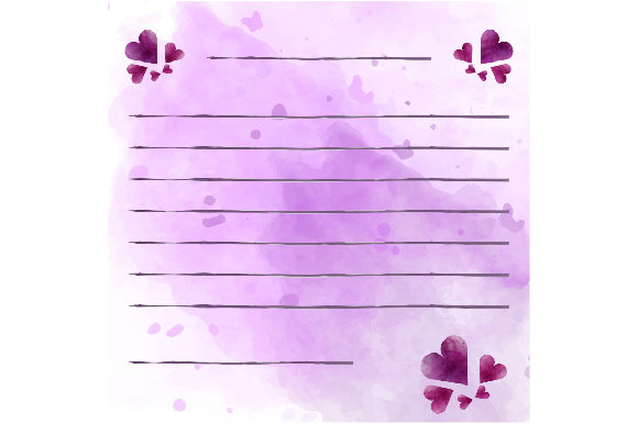 Crafting Elegant Valentine's Day Crafts with a Watercolor Letter Template