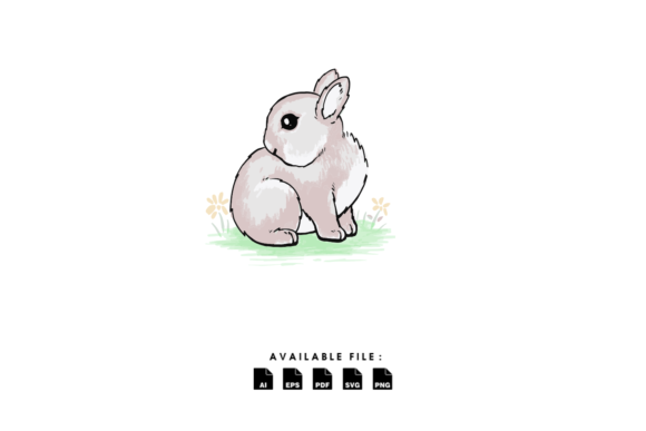 Evaluating a Garden Watercolor Bunny for Brand Design