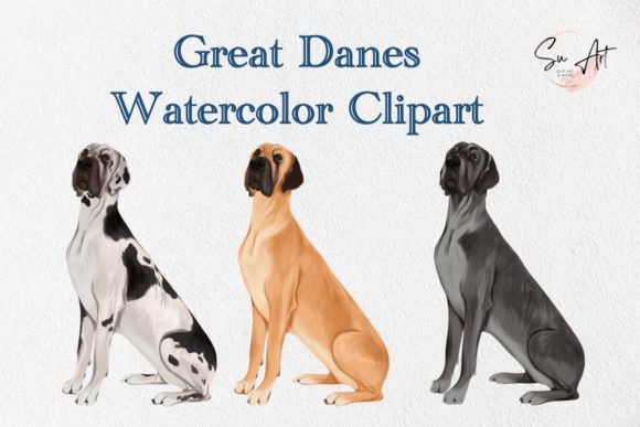 Great Dane Watercolor Clipart: A Designer's Honest Review